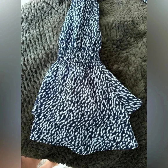 Michael Kors Mini Ikat-Print Crepe Blouse - Picture 8 of 8